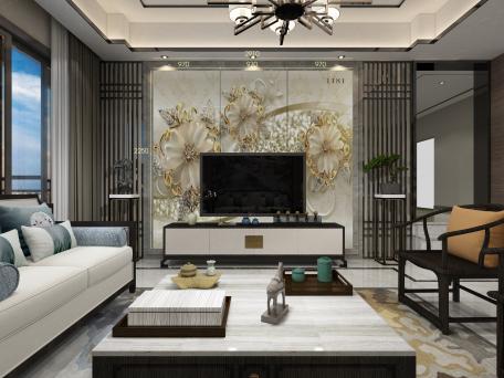 Tranh trang trí bóng gương Luxstone LU-1181