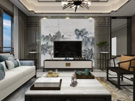 Tranh trang trí bóng gương Luxstone LU-557