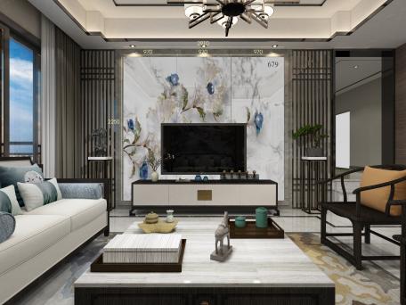 Tranh trang trí bóng gương Luxstone LU-679