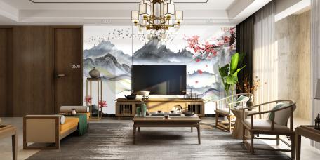 Tranh trang trí bóng gương Luxstone LU-1304