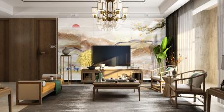 Tranh trang trí bóng gương Luxstone LU-1353